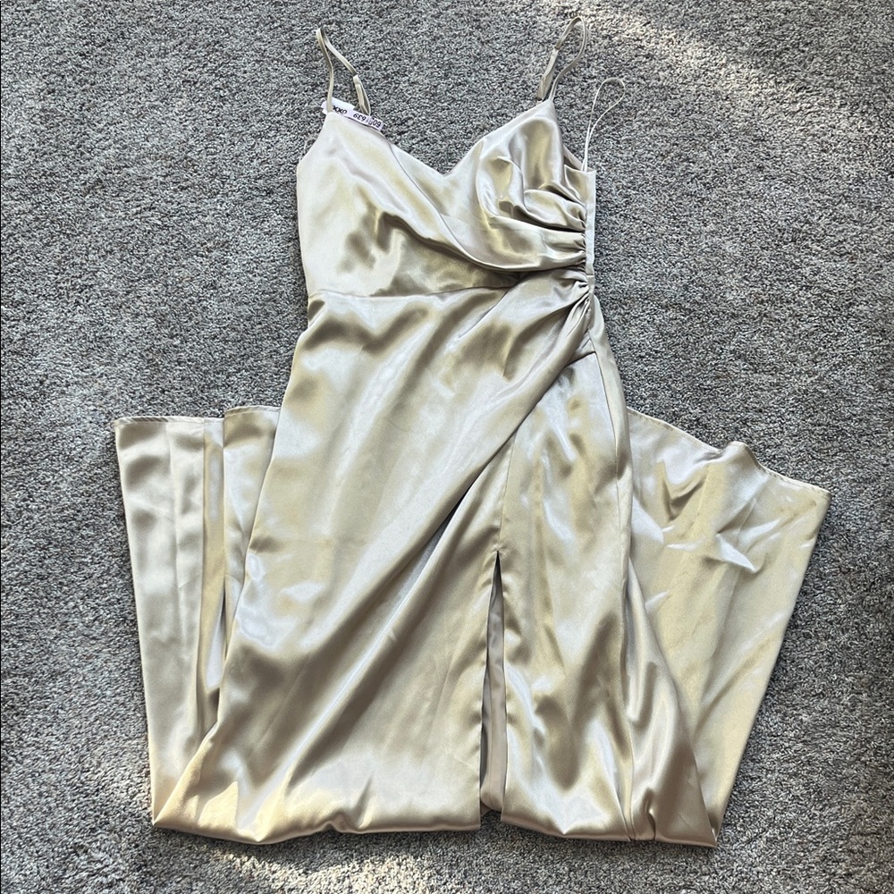 Birdy Grey Elegant Champagne Gown